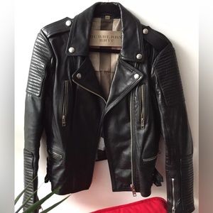 Burberry Moto jacket, women’s US size 6